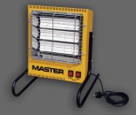 Elektryczny promiennik podczerwieni - Master TS 3 A - 0,8 / 1,6 / 2,4 kW